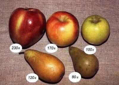Сколько калорий в яблоке зеленом, красном, печеном с фото